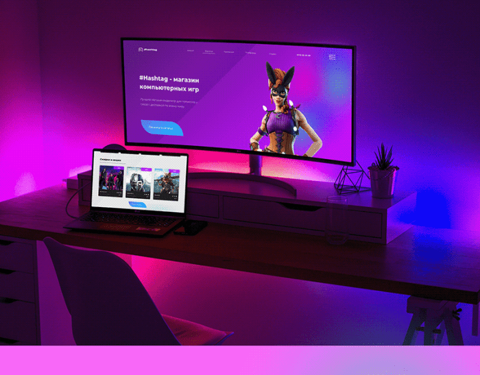 PlayGame - Video games online store e-commerce concept on Behance